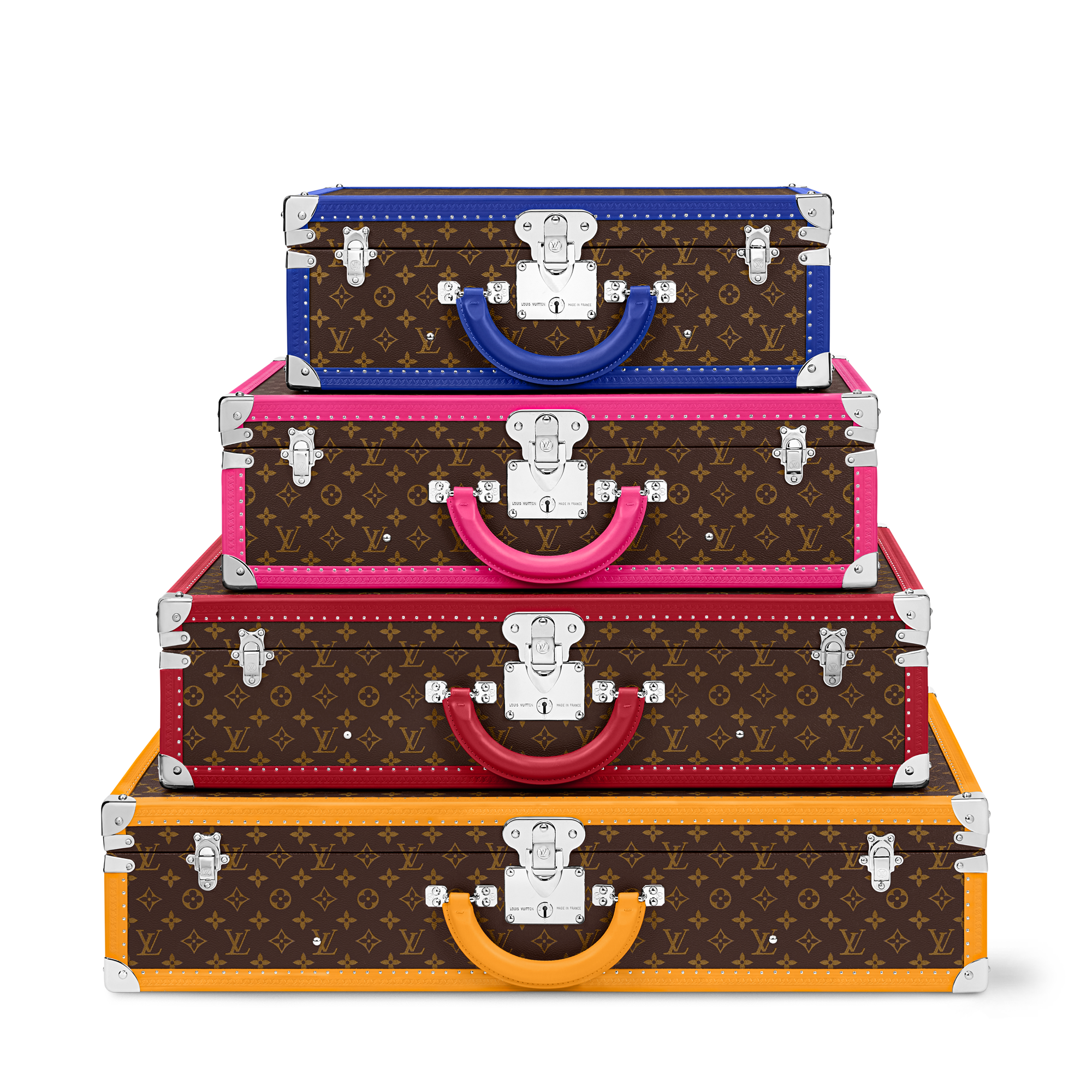 Pyramide Bisten 50 - 80 Monogram Macassar Canvas - Trunks and